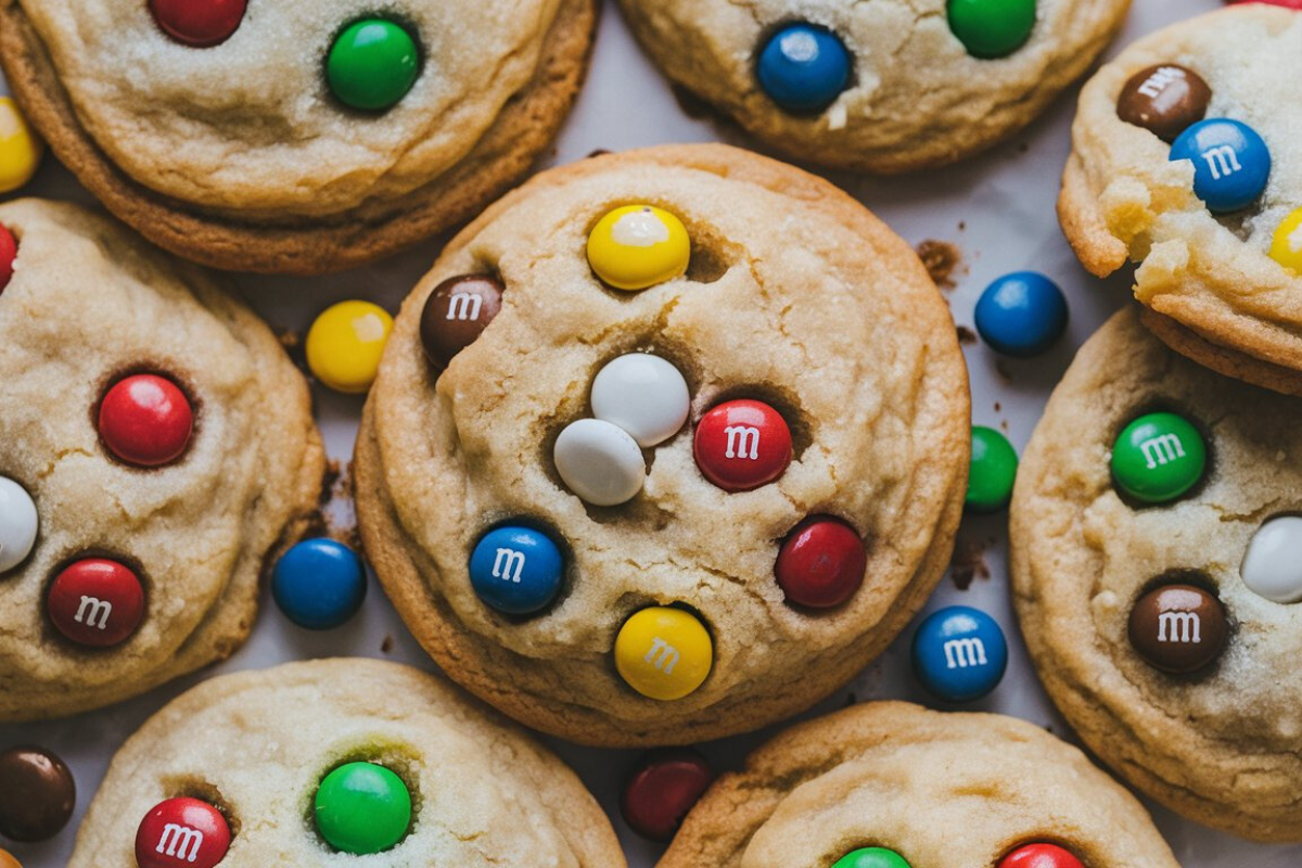 m&m cookie dough