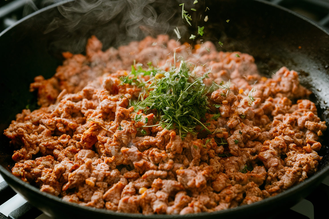 Seasoning Ground Turkey